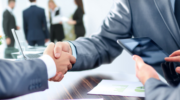 Obchodní handshake